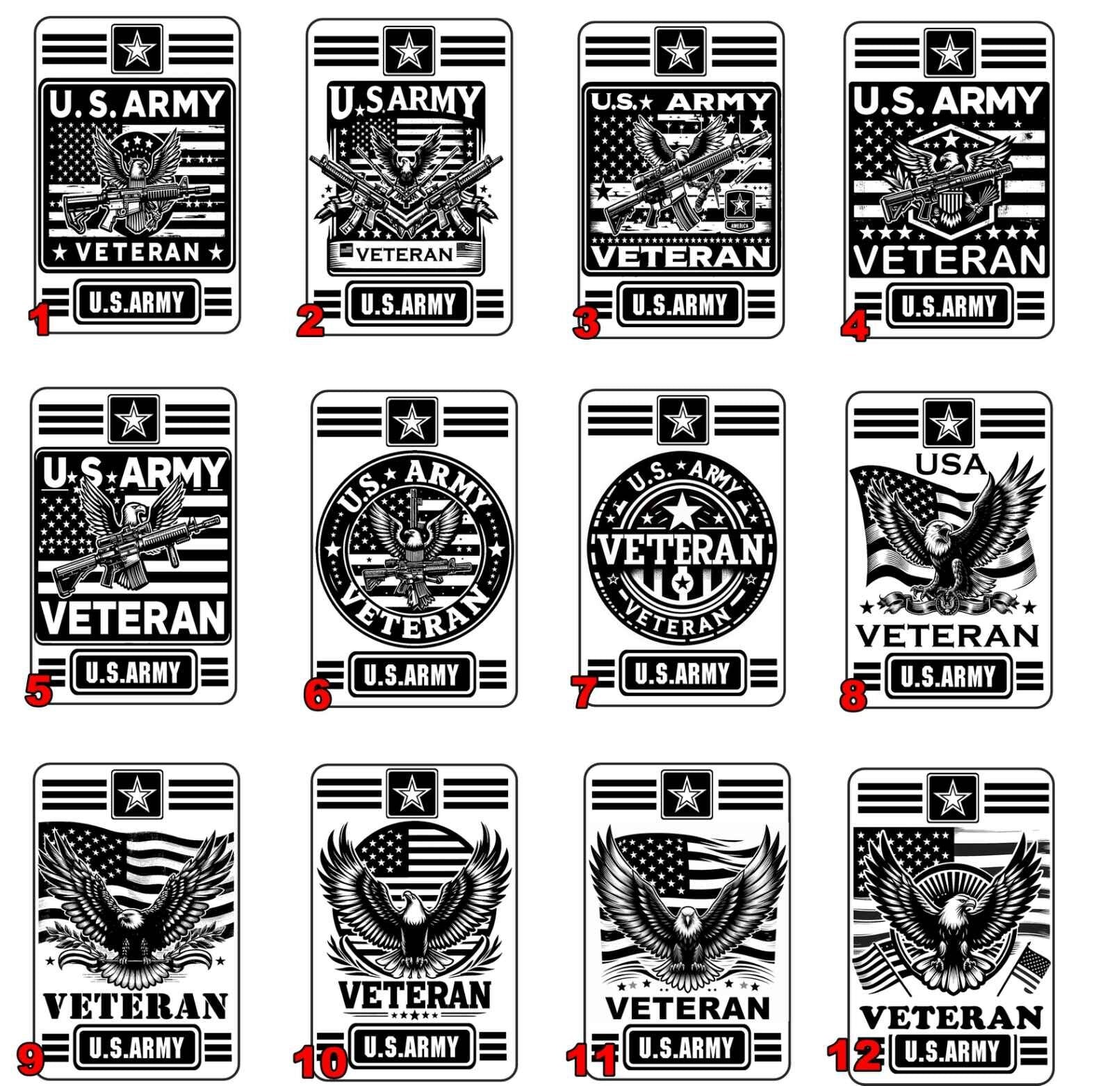 Different Designs to Choose from Variation Menu